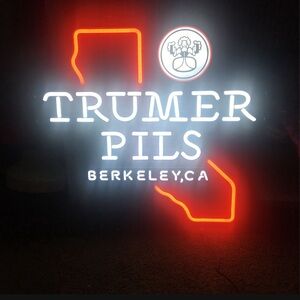 Trumer pils neon sign